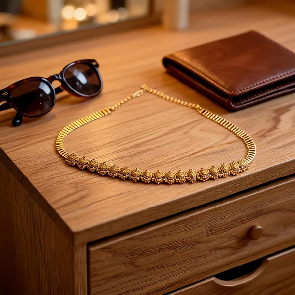Royal_Heritage_Antique_Gold_Plated_Waist_Belt_Green