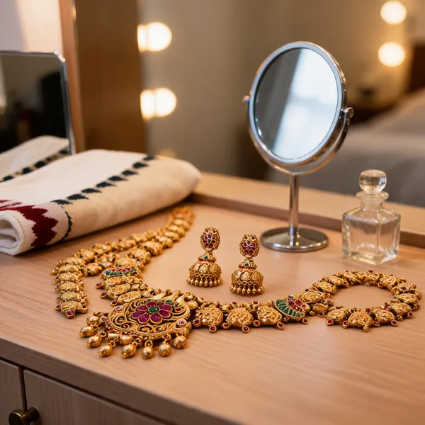 Swarna_Sri_Necklace_Set_Green