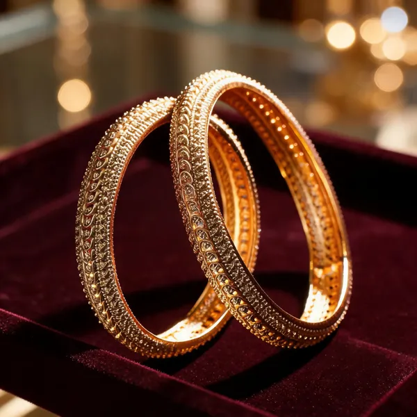 Antique_Gold_Plated_Paired_Bangle_With_Detailed_Finish_Pack_Of_2