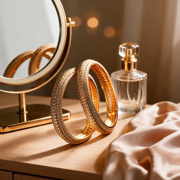 Antique_Gold_Plated_Paired_Bangle_With_Detailed_Finish_Pack_Of_2