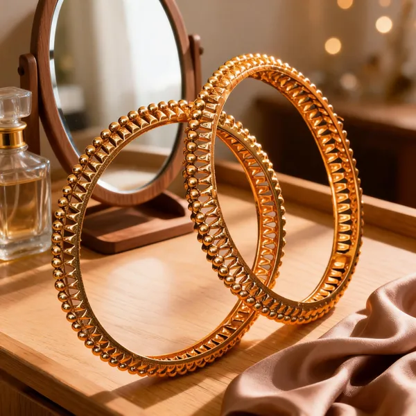 Antique_Gold_Plated_Classic_Textured_Bangle_Gold_Pack_Of_2