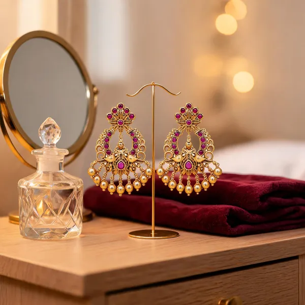 Antique_Chandbalis_Red