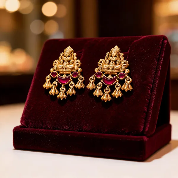 Antique_Gold_Plated_Temple_Bali_Red