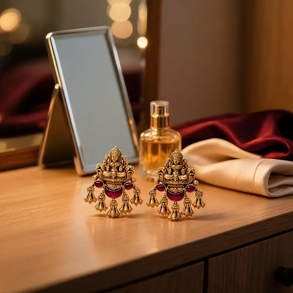 Antique_Gold_Plated_Temple_Bali_Red