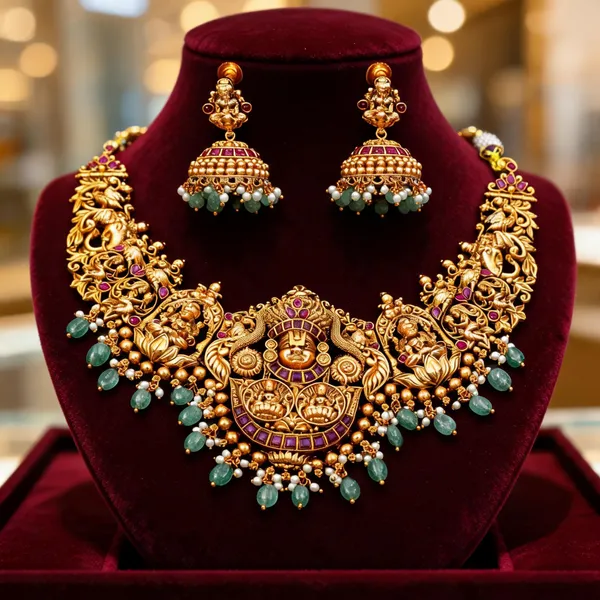 Srihari_Sovereign_Necklace_Set_Red