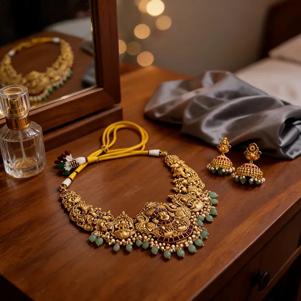 Srihari_Sovereign_Necklace_Set_Green