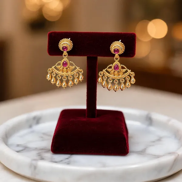 Antique_Gold_Plated_Temple_Bali_With_Pink_Stones_Red