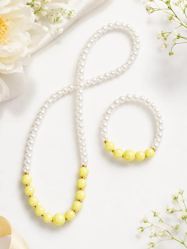 Purple_Yellow_Acrylic_Beaded_Necklace_Bracelet_Set_For_Girls