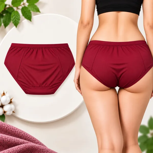 Maroon_Reusable_Period_Panty_for_Women