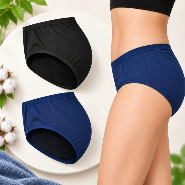 NYVIRA_Women_Periods_Black,_Blue_Panty_()