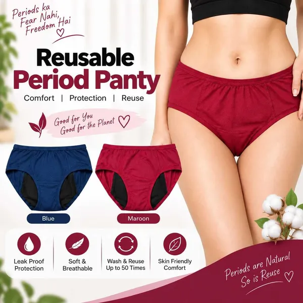 NYVIRA_Women_Periods_Maroon,_Blue_Panty_()