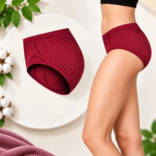 Maroon_Reusable_Period_Panty_for_Women