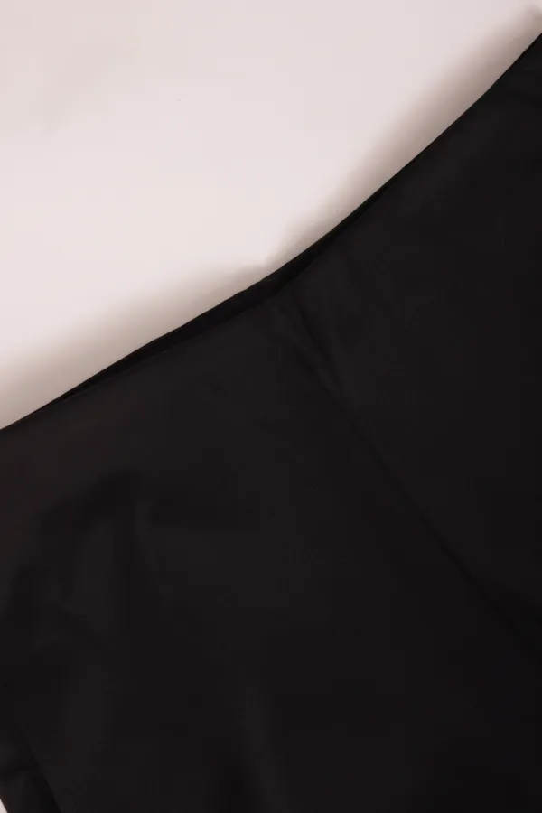 BOOT_cut_High-Waist_Tensile_Cotton_Lycra_Pants_
