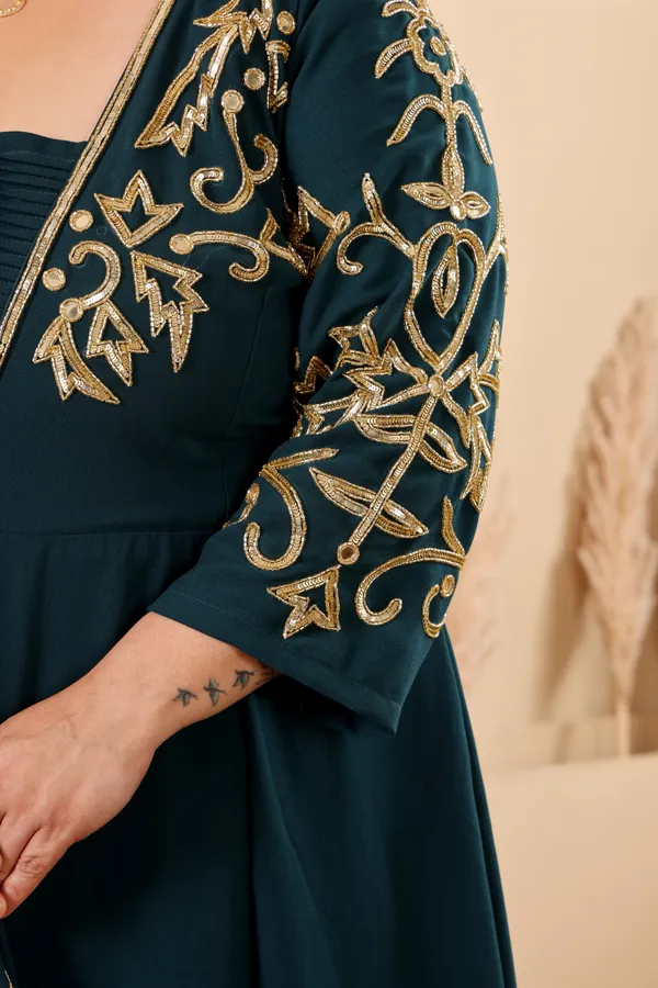 Georgette_Handwork_Embroidered_Gown