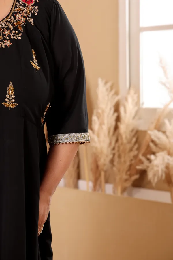 Georgette_Handwork_Embroidered_Gown