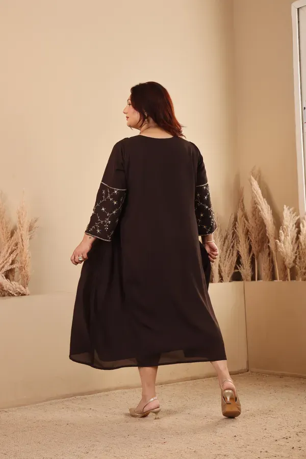 A_Line_Hand_Embroidered_Dress