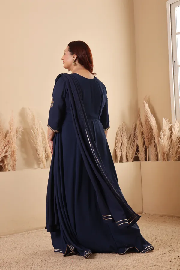 Georgette_Handwork_Embroidered_Gown