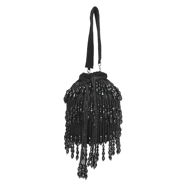Black_Velvet_Beaded_Sling_Bag_For_Women
