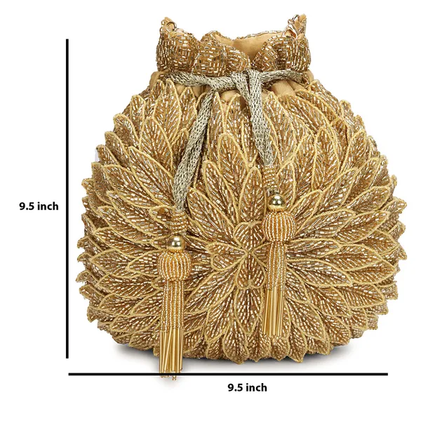 Gold_Beaded_Embellished_Potli_Bag_For_Women