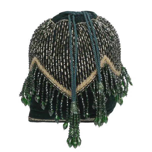Green_Velvet_Embellished_Potli_Bag_For_Women