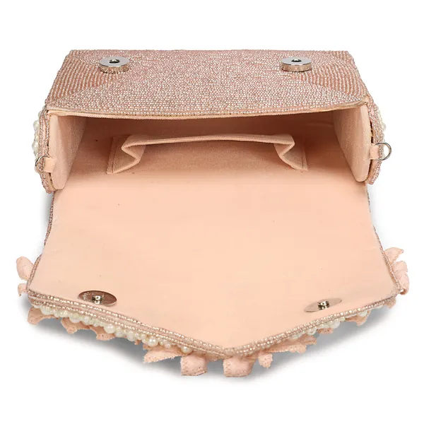 Pink_Beaded_Box_Clutch_For_Women