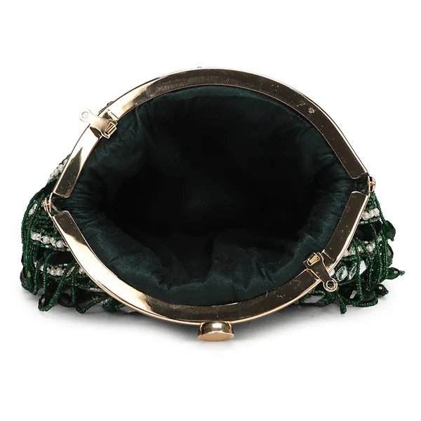 Green_Embellished_Potli_Handbag_For_Women