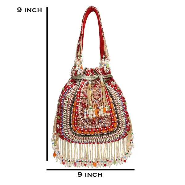Red_Beaded_Potli_Bag_For_Women