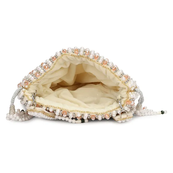 White_Beaded_Potli_Bag_For_Women