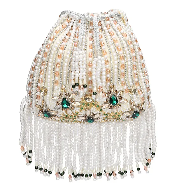 White_Beaded_Potli_Bag_For_Women