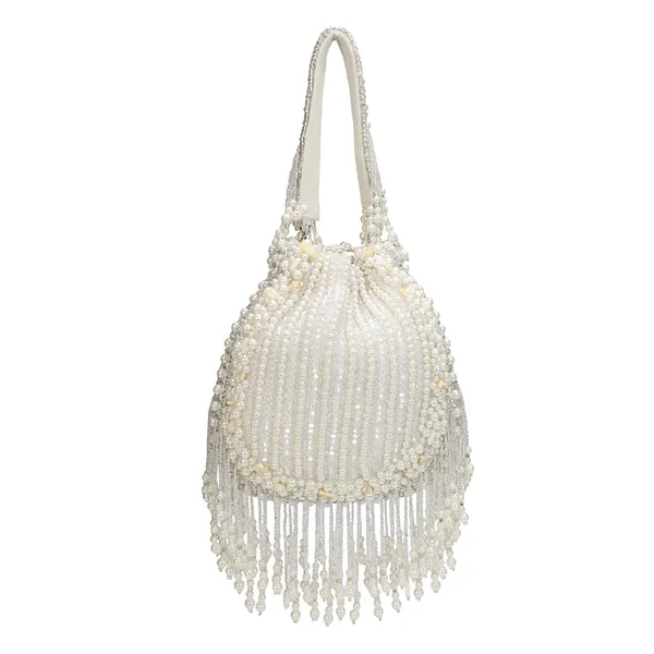 White_Beaded_Potli_Handbag_For_Women