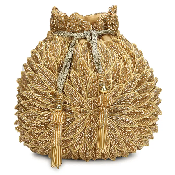 Gold_Beaded_Embellished_Potli_Bag_For_Women