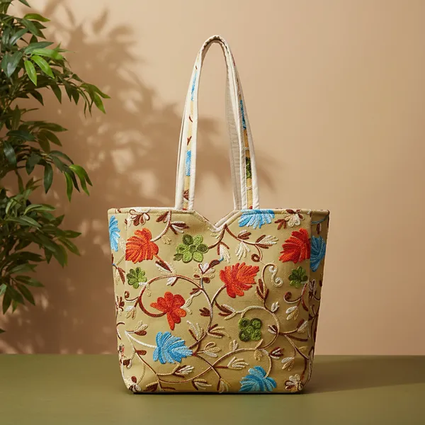 Beige_Embroidered_Tote_Bag_For_Women