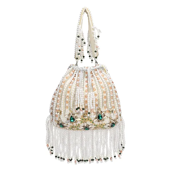 White_Beaded_Potli_Bag_For_Women