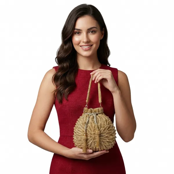 Gold_Beaded_Embellished_Potli_Bag_For_Women