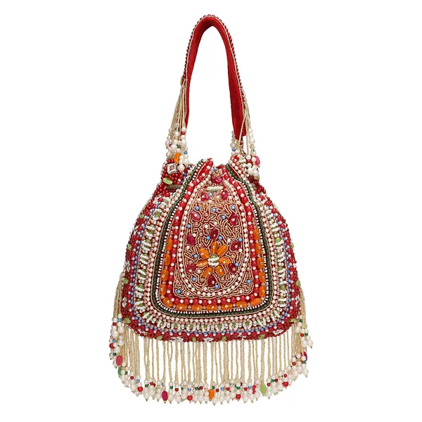 Red_Beaded_Potli_Bag_For_Women