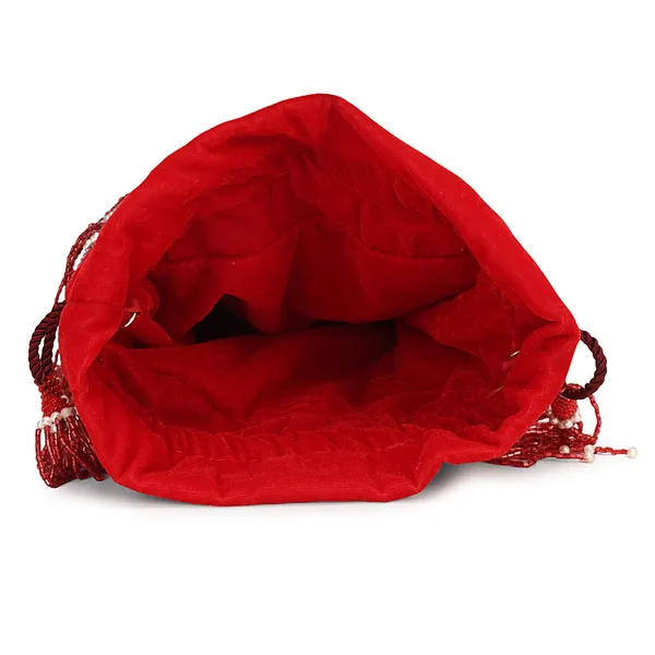 Red_Velvet_Embroidered_Potli_Bag_For_Women