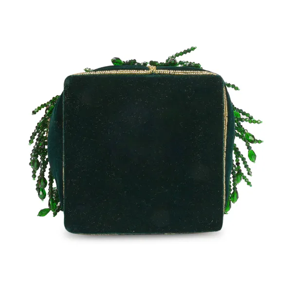 Green_Velvet_Embellished_Potli_Bag_For_Women