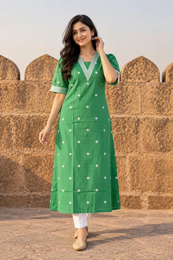 Green_Printed_Straight_Kurta_for_Women