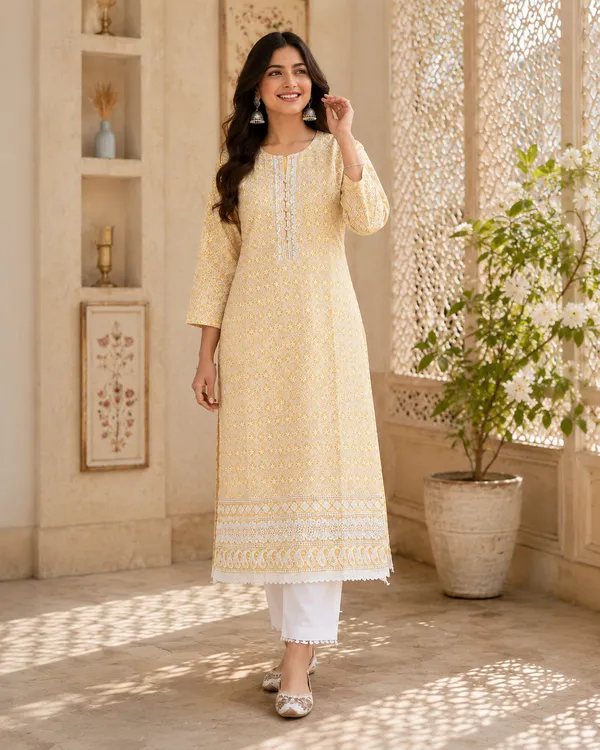 Beige_Embroidered_Straight_Kurta_Set_for_Women