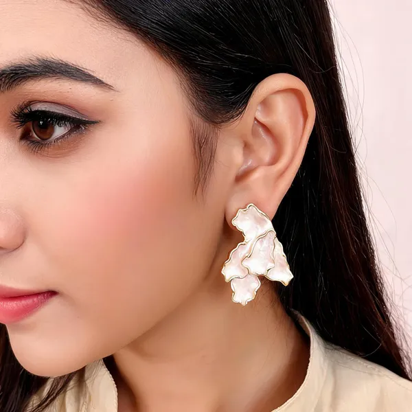 Gold_Stainless_Steel_Floral_Pearlescent_Drop_Earrings_For_Women_Pack_Of_2