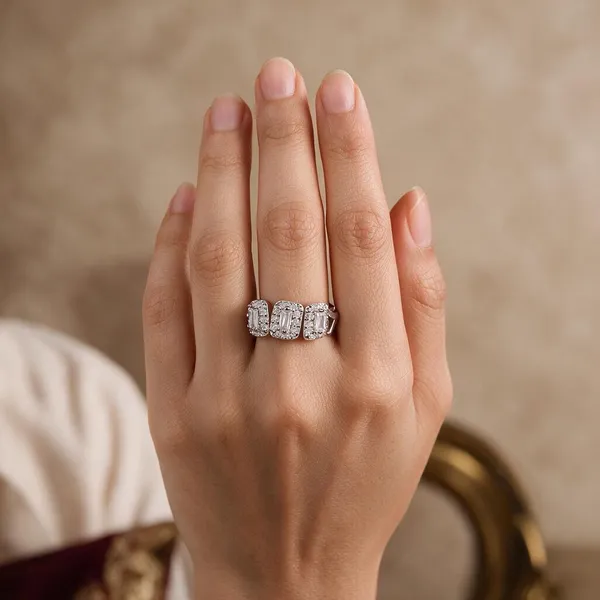 Silver_Stainless_Steel_Crystal_Embellished_Statement_Ring_For_Women_Pack_Of_2
