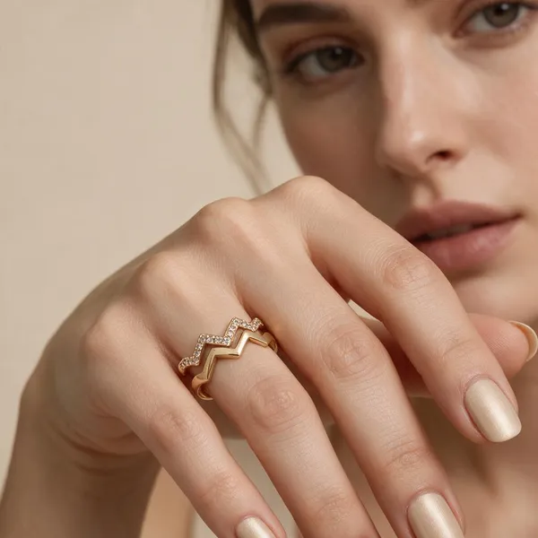 Gold_Stainless_Steel_Zigzag_Stone_Embellished_Ring_For_Women_Pack_Of_2