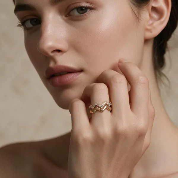 Gold_Stainless_Steel_Zigzag_Stone_Embellished_Ring_For_Women_Pack_Of_2