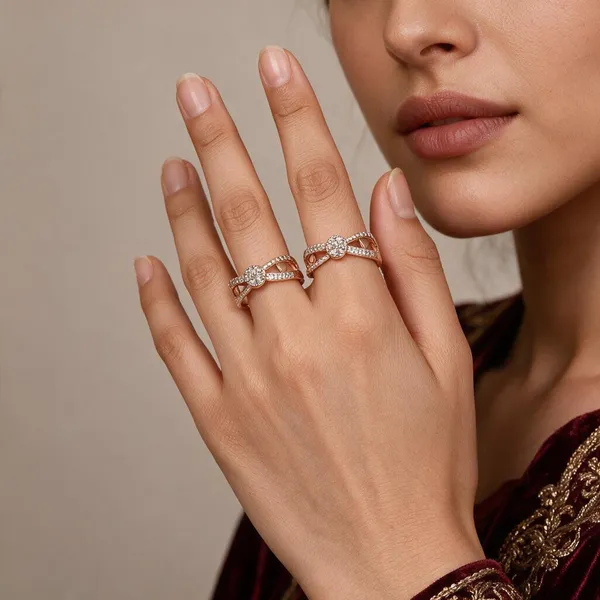 Gold_Stainless_Steel_Crystal_Openwork_Statement_Ring_For_Women_Pack_Of_2