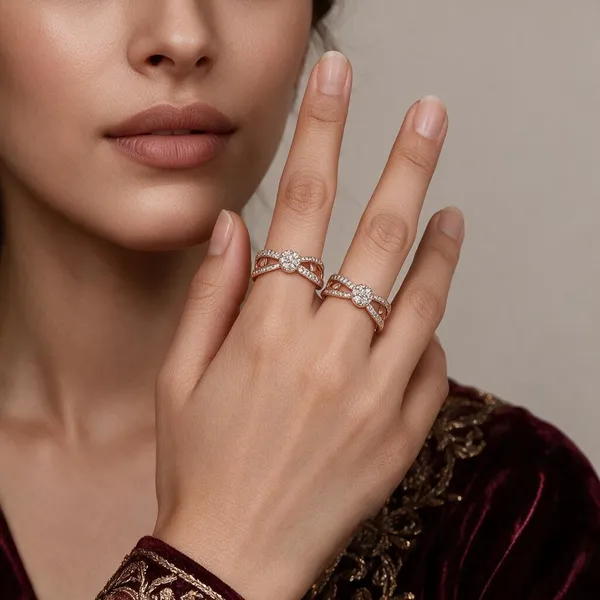 Gold_Stainless_Steel_Crystal_Openwork_Statement_Ring_For_Women_Pack_Of_2