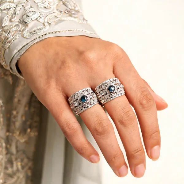 Blue_Silver_Stainless_Steel_Blue_Stone_Statement_Ring_For_Women_Pack_Of_2