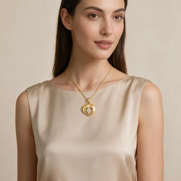 Gold_Stainless_Steel_Leaf_Embellished_Pendant_Necklace_For_Women_Pack_Of_2