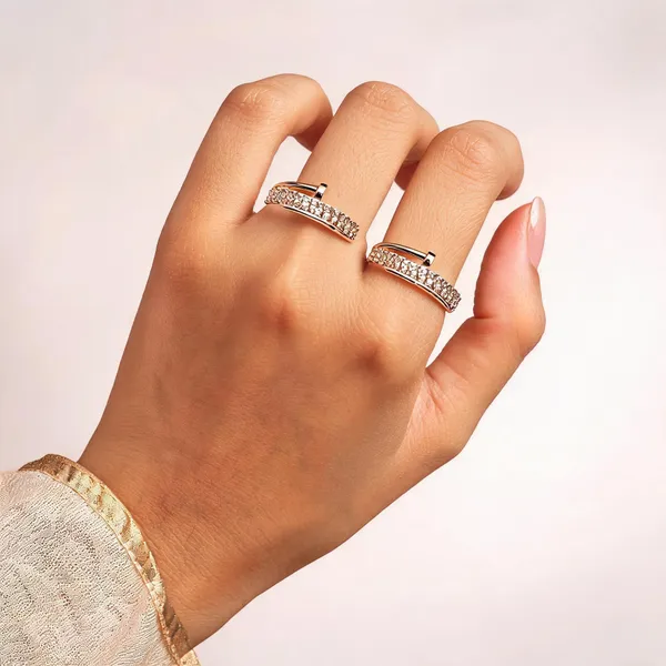 Gold_Stainless_Steel_Rhinestone_Embellished_Curved_Bar_Pendant_Ring_For_Women_Pack_Of_2