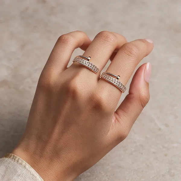 Gold_Stainless_Steel_Rhinestone_Embellished_Curved_Bar_Pendant_Ring_For_Women_Pack_Of_2