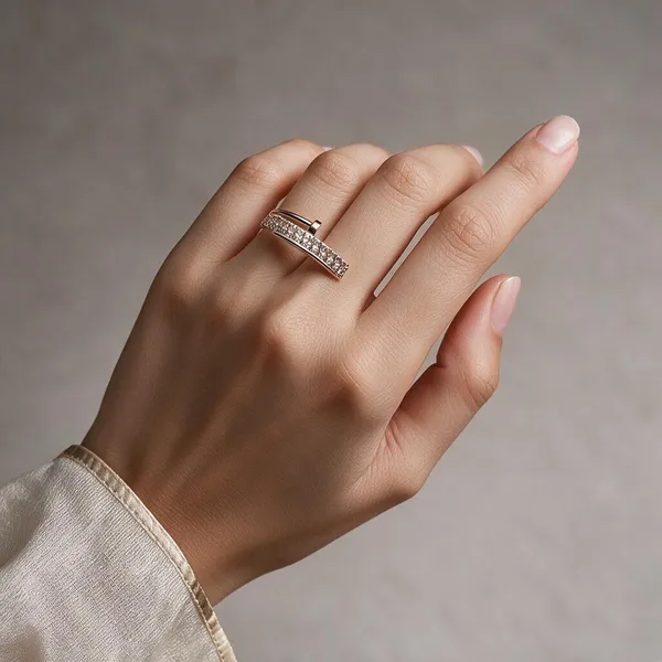 Gold_Stainless_Steel_Rhinestone_Embellished_Curved_Bar_Pendant_Ring_For_Women_Pack_Of_2